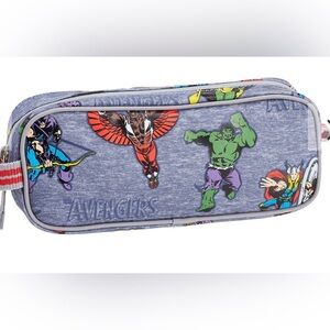 NEW Pottery Barn Kids Marvel Comics Glow-in-the-Dark Pencil Case